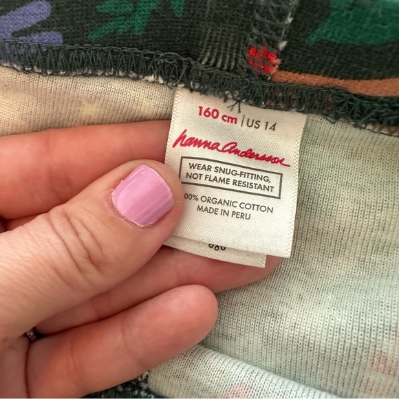 Hanna Andersson | NWOT - Christmas Print Pajama Set - Size 14 - Picture 4 of 5